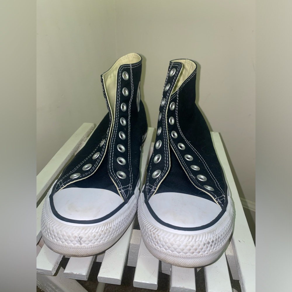 Black Converse high tops